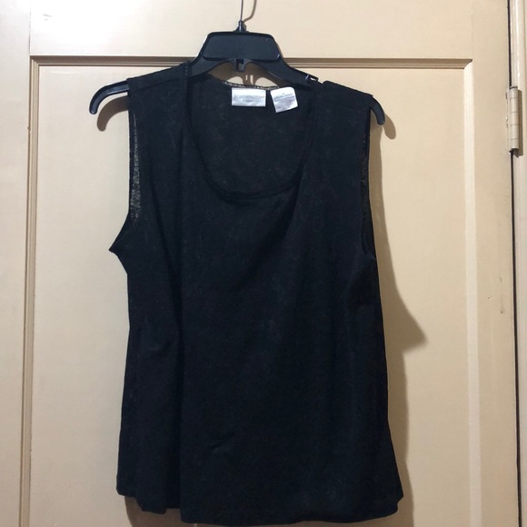 Worthington Tops - Worthington Faux Lace Top